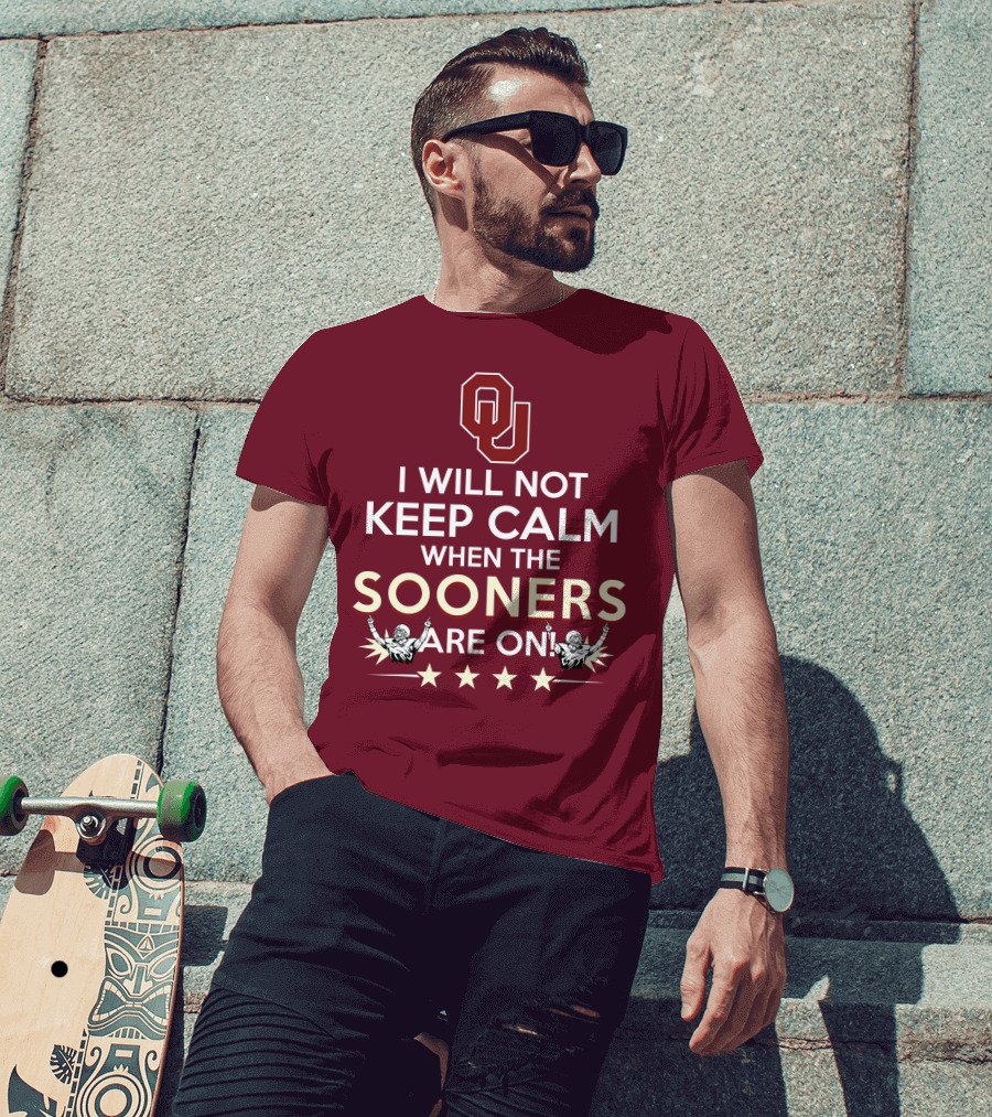 Ou Sooners Excitement Keep Calm Struggle T-Shirt