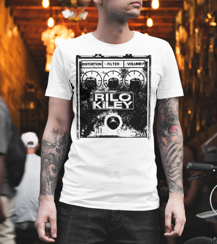 Rilo Kiley Pedal Distortion Filter Voltage T-Shirt
