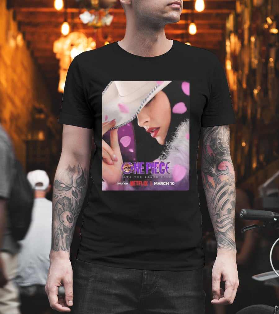 One Piece Season 2 Into The Grand Line Live Action Nico Robin Miss All Sunday Netflix March 10 T-Shirt