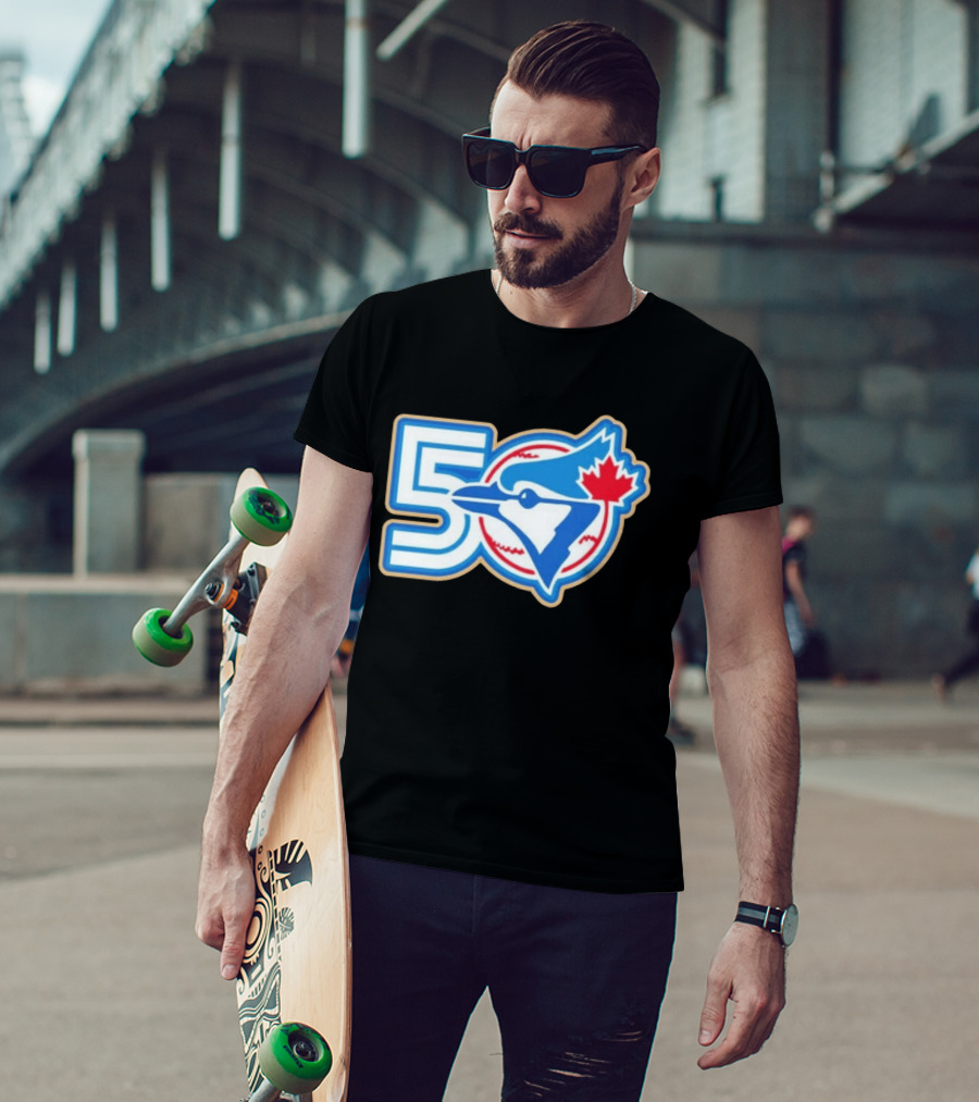 Toronto Blue Jays 50th Anniversary Celebration MLB 2026 Edition T-Shirt