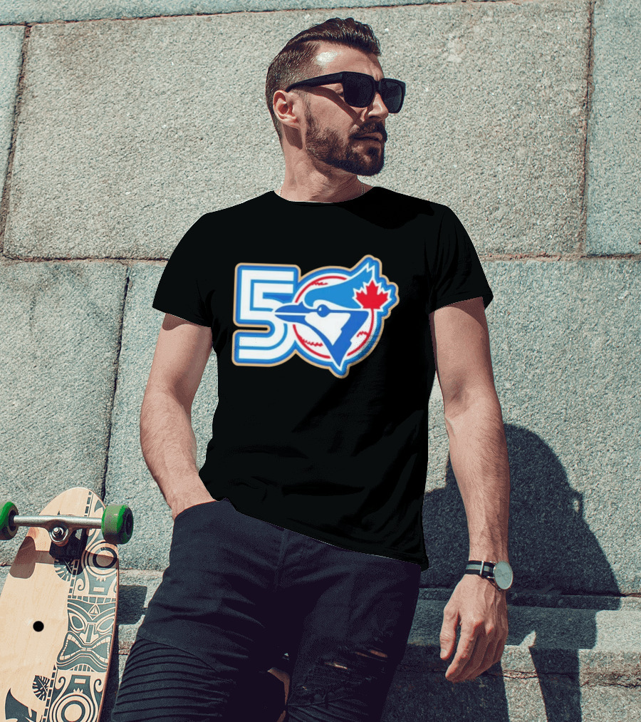 Toronto Blue Jays 50th Anniversary Celebration MLB 2026 Edition T-Shirt