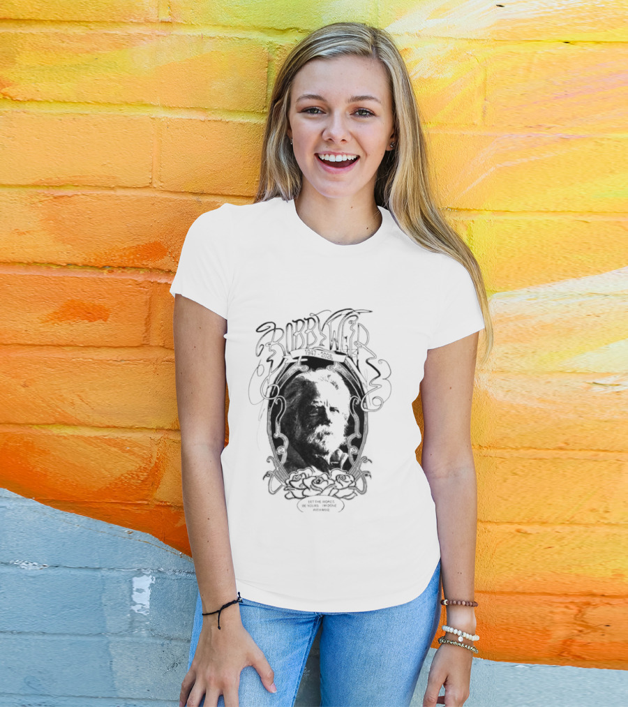 Grateful Dead Bob Weir 1947 2026 Black T-Shirt