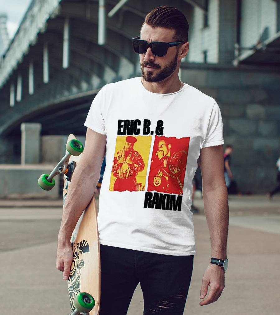 Eric B And Rakim Ain't No Joke 1988 Vintage Hip Hop Legends T-Shirt