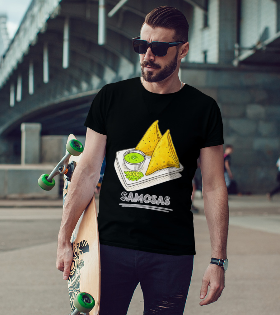 Samosa Lover Indian Snack Foodie Delight T-Shirt