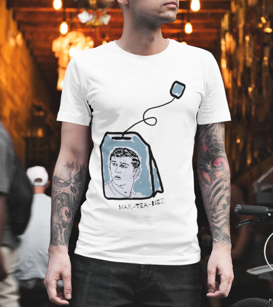 Mar Tea Nez Emiliano Martínez Teabag Cartoon T-Shirt