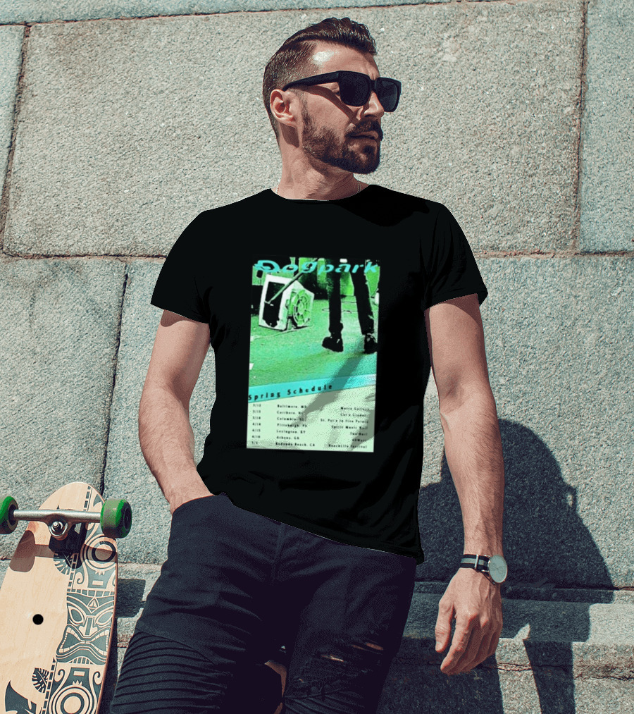 Dogpark Spring Schedule Tour 2026 Baltimore Carrboro Columbia Pittsburgh Lexington Athens Redondo Beach T-Shirt