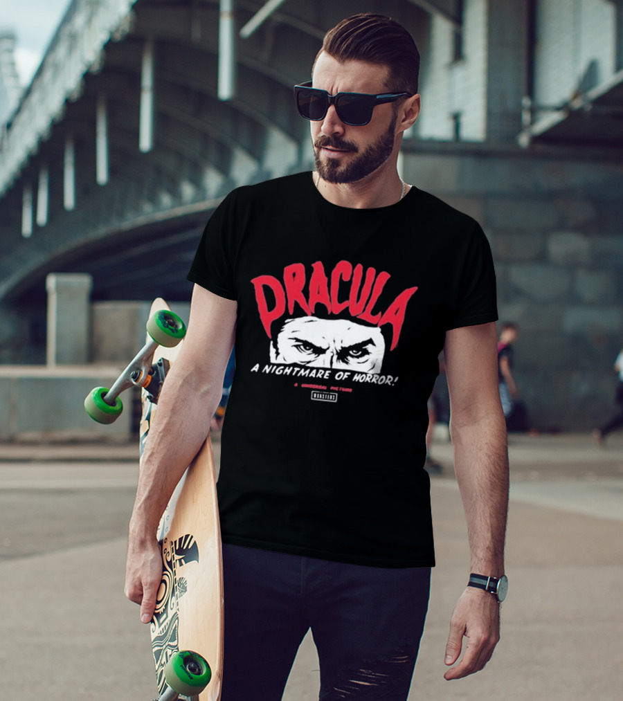 Dracula A Nightmare Of Horror A Universal Monster T-Shirt