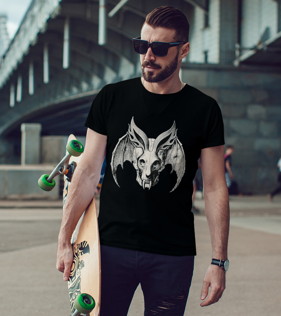 Avenged Sevenfold Jan 24 2026 Estadio Bicentenario Bat Skull Wings T-Shirt