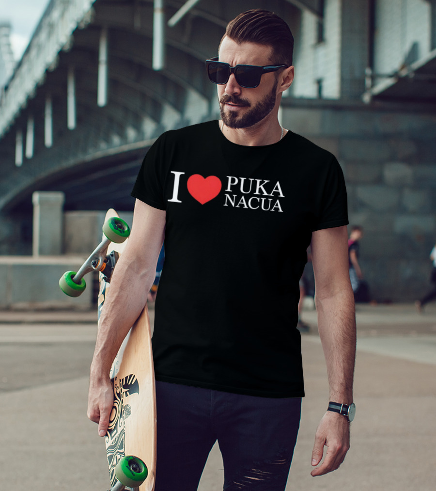 I Love Puka Nacua T-Shirt