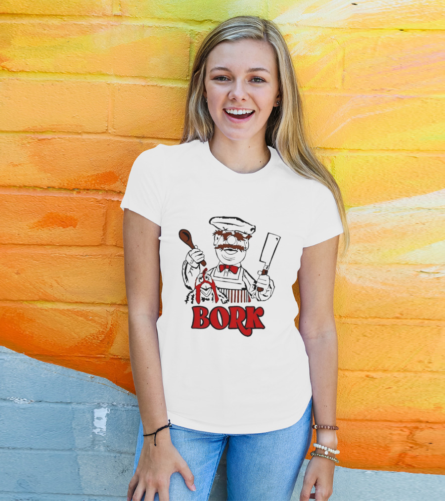 Bork Swedish Chef Muppets Kitchen Humor T-Shirt