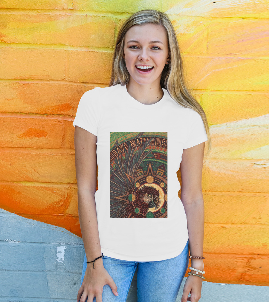 Dave Matthews Band Moon Palace Cancun Parrot Jan 24 2026 T-Shirt