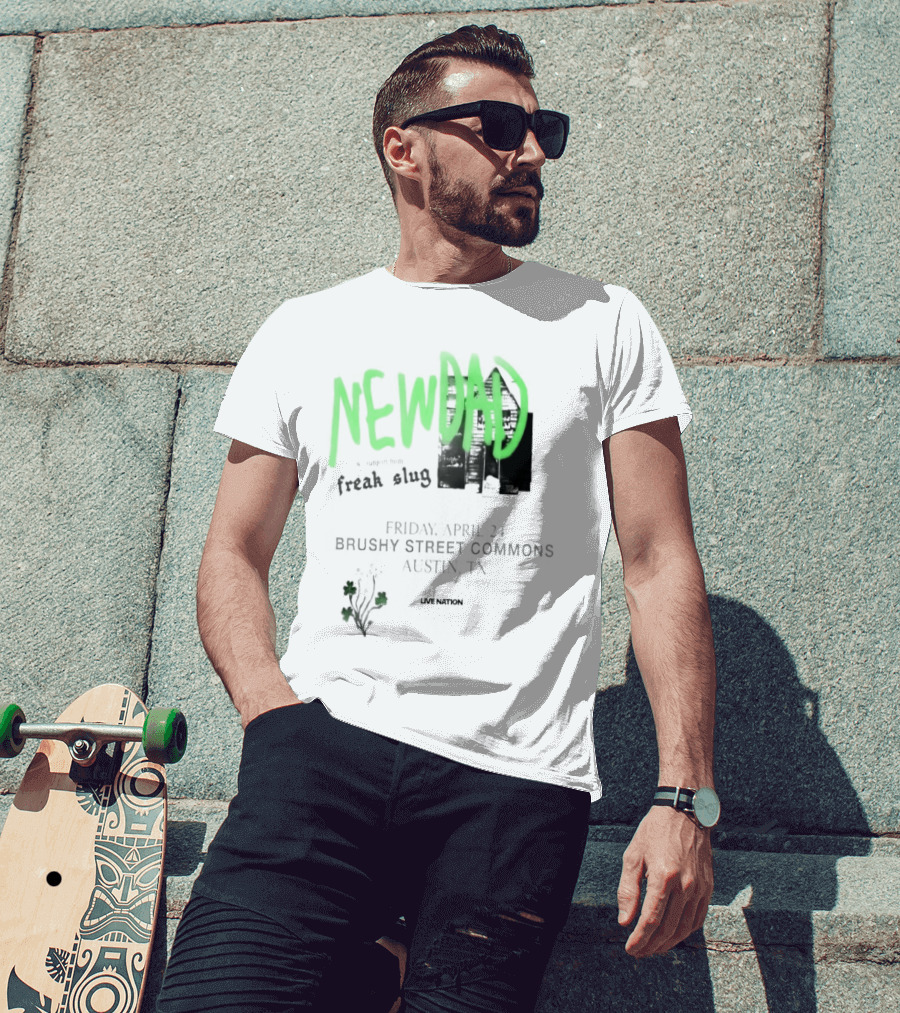 Newdad Live At Empire Control Room Austin TX April 24 2026 Concert Event T-Shirt