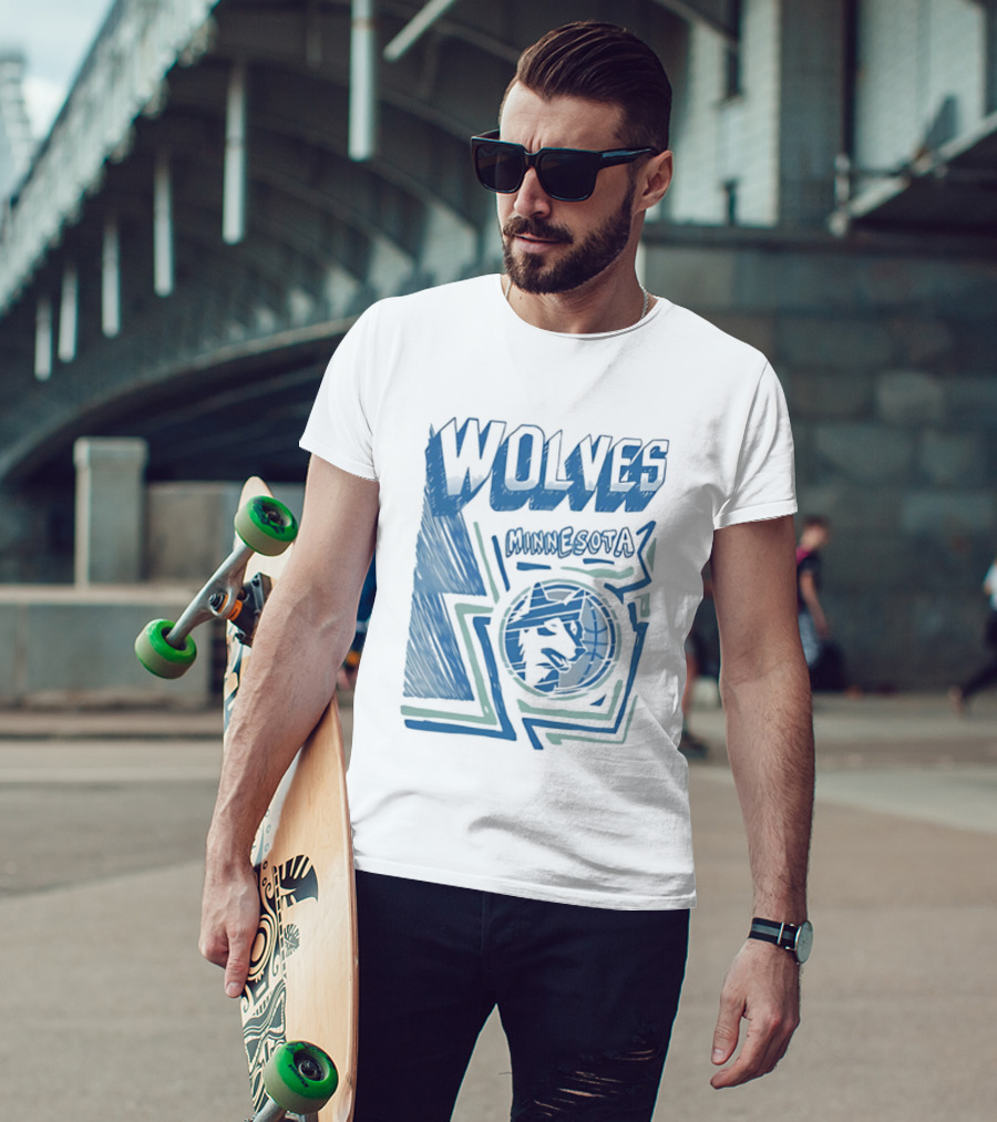 Wolves Minnesota Timberwolves Basketball Team T-Shirt