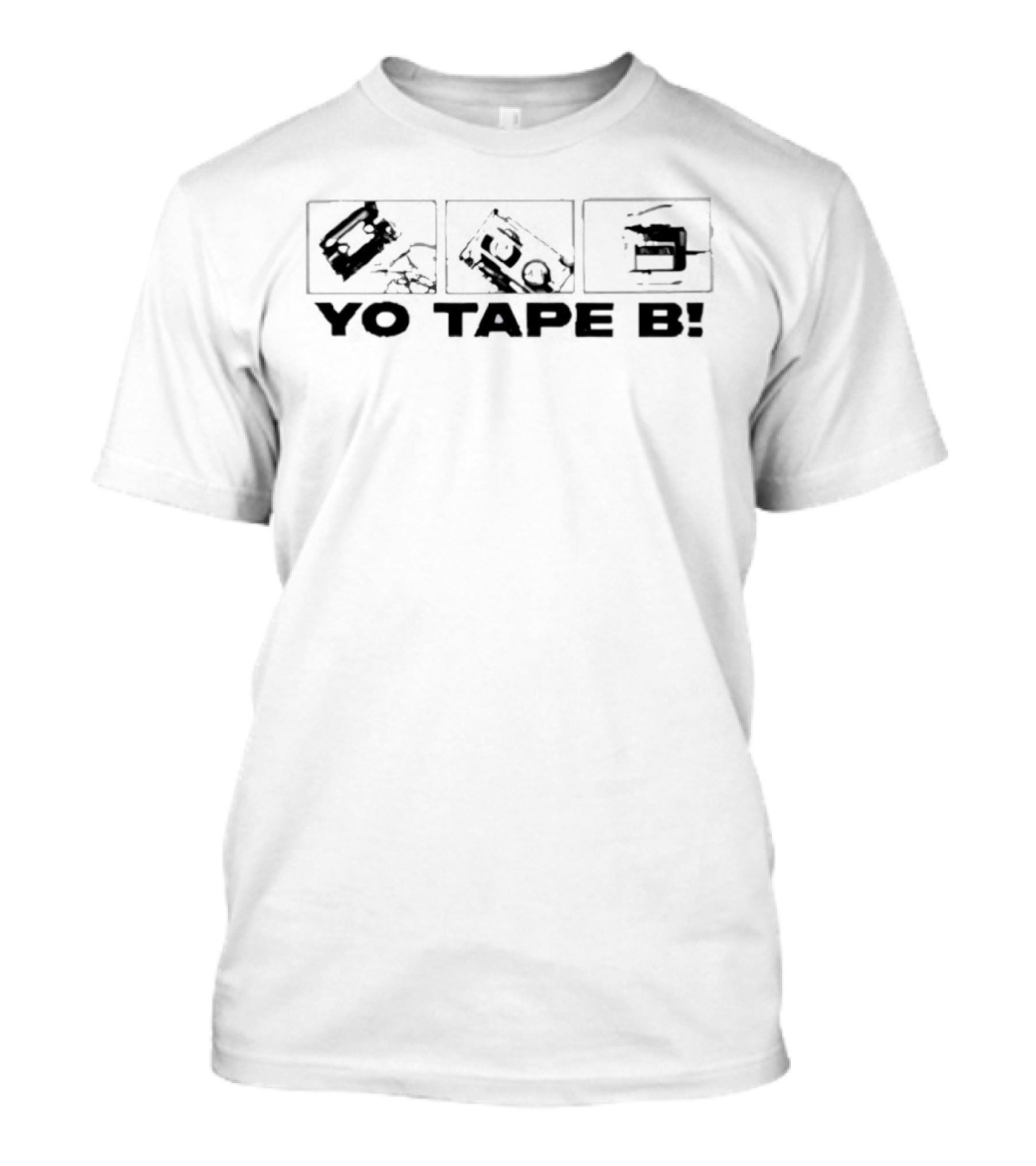 Yo Tape B Iconic VHS Cassette T-Shirt