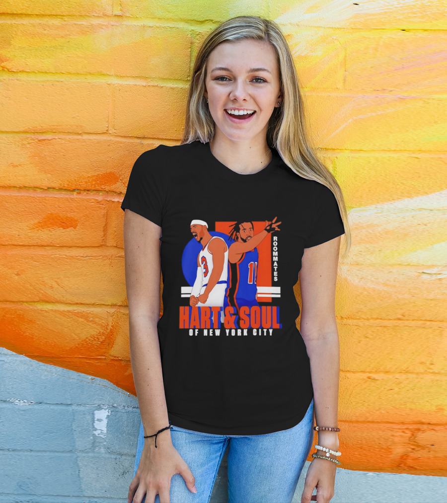 Hart And Soul Roommates Of New York City Knicks T-Shirt