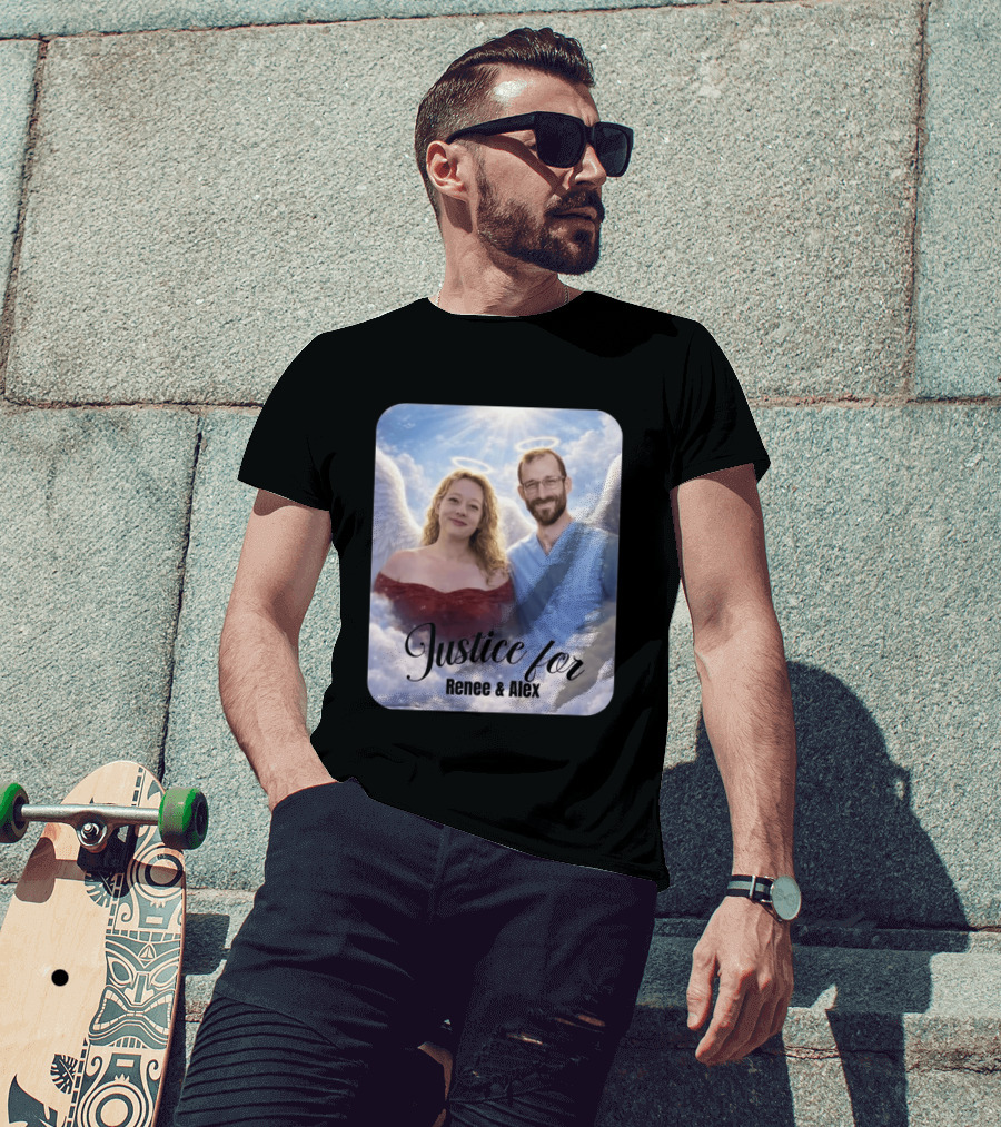 Justice For Renee And Alex Angel Wings Memorial T-Shirt