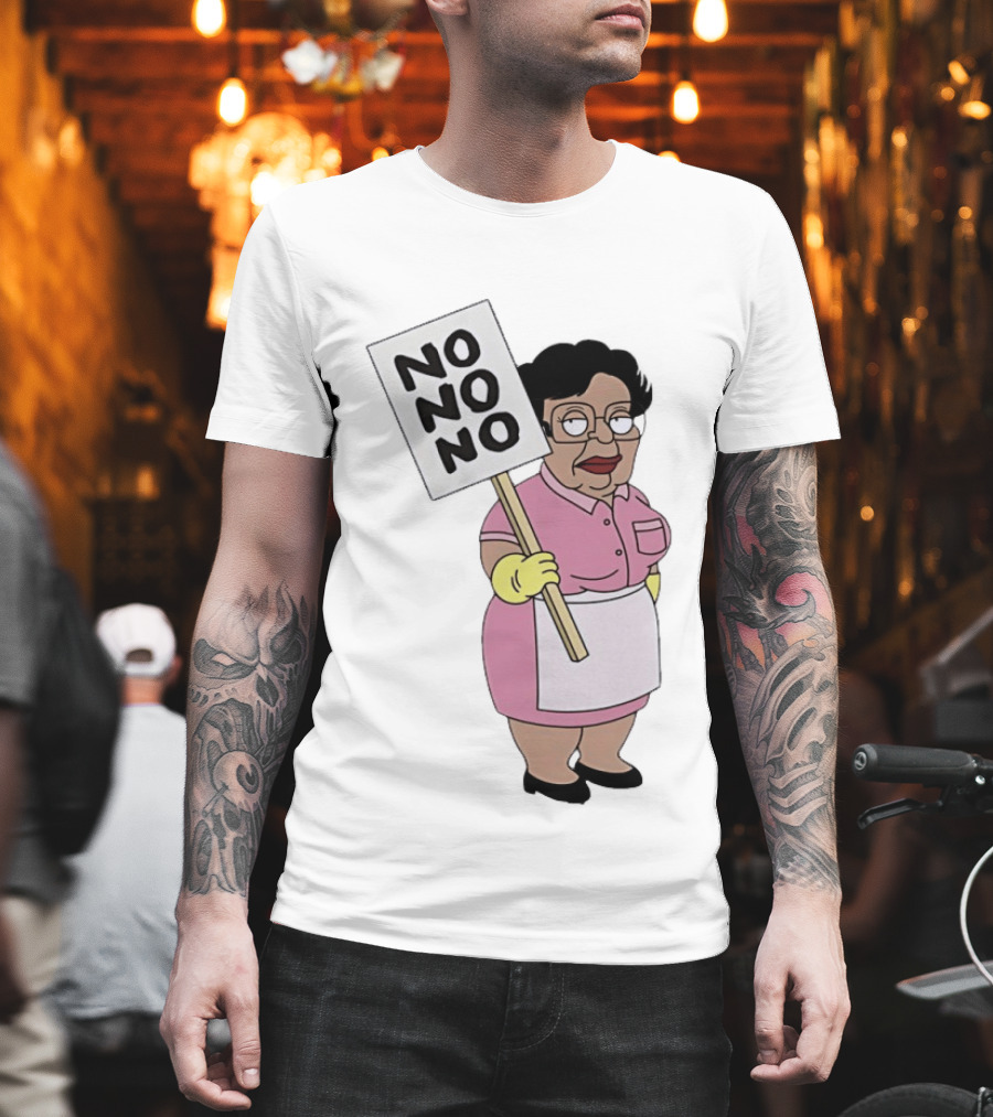Consuela No No No Family Guy Character Sign T-Shirt
