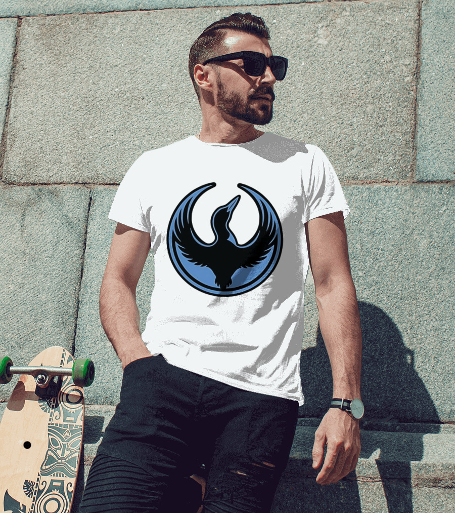Rebel Alliance Strong Together Minnesota Loon T-Shirt