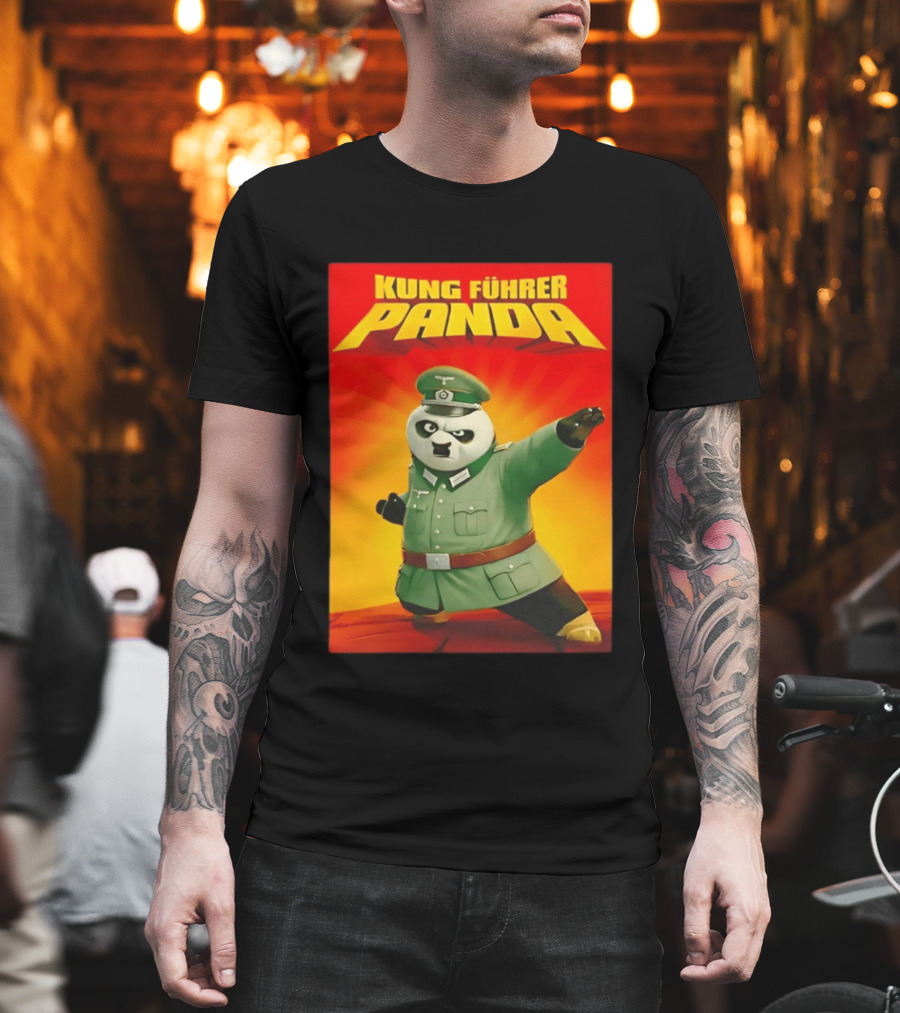 Kung Führer Panda Officer T-Shirt