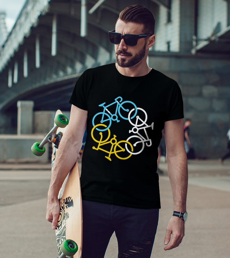 Twin Six Stronger Together Bicycles Trio Embrace T-Shirt