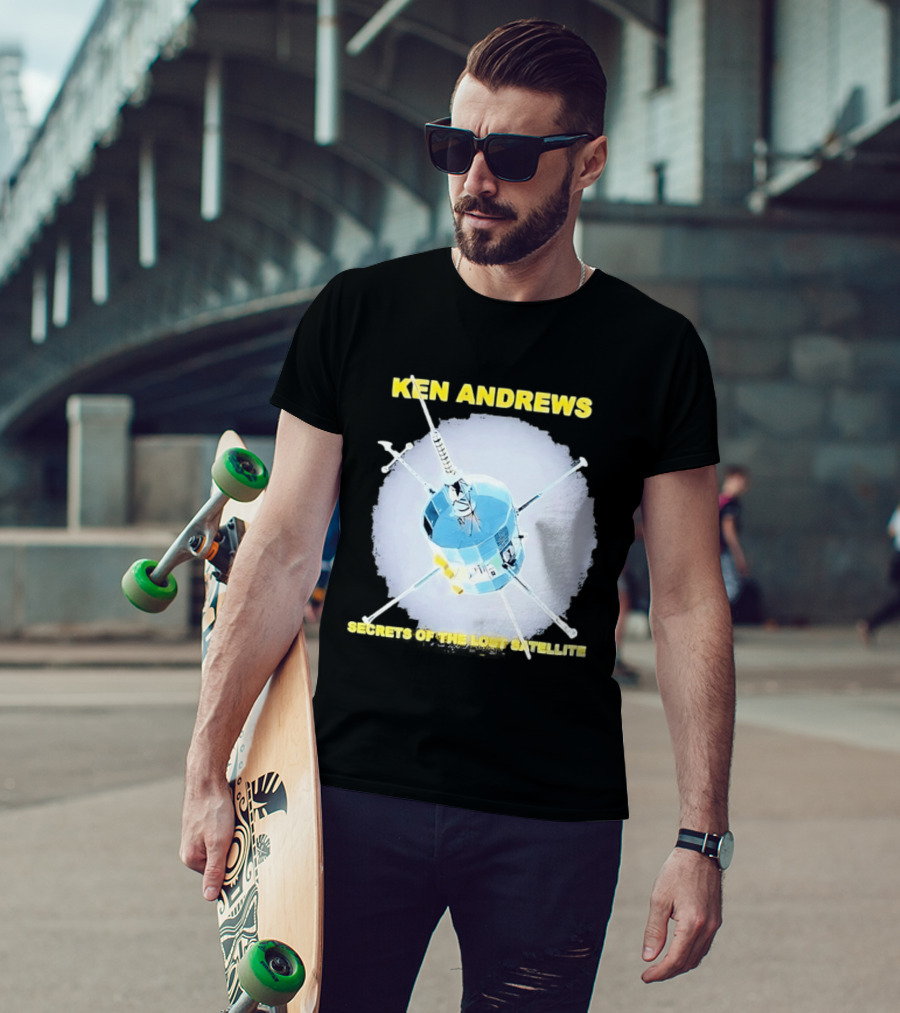 Ken Andrews Secrets Of The Lost Satellite T-Shirt
