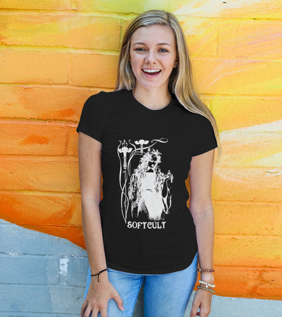Softcult Floral Art Nouveau Aesthetic T-Shirt