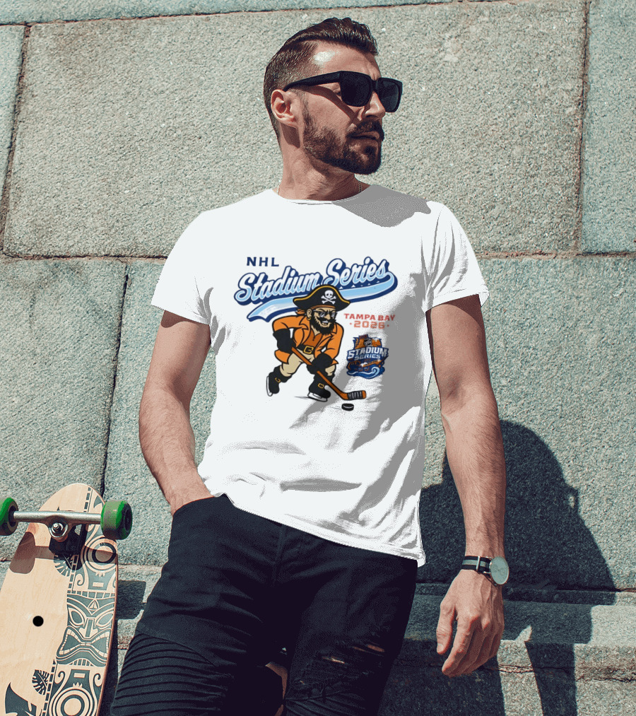 NHL Stadium Series Tampa Bay 2026 Pirate Hockey Event T-Shirt