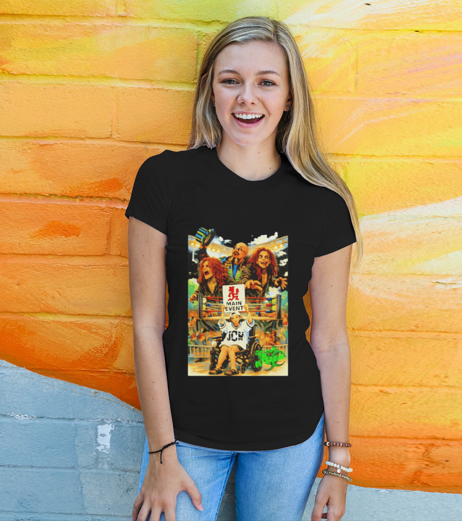 JCW Main Event Outbreak PT Undead Dreams Wrestling Ring Showdown T-Shirt