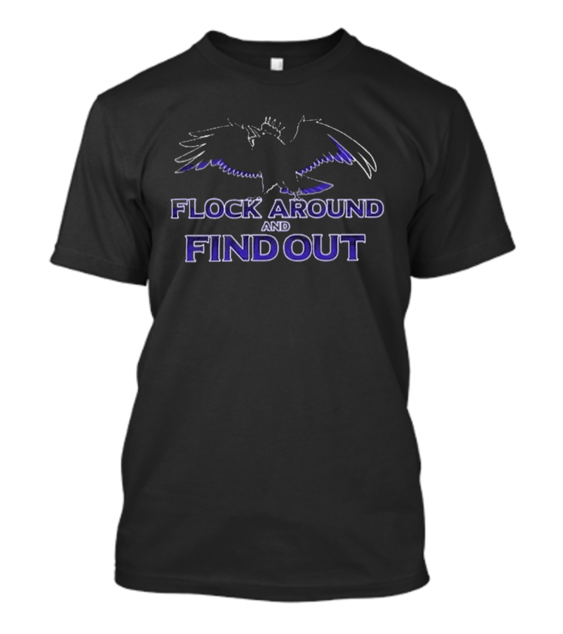 Tom Grossi Flock Around And Find Out Hawk T-Shirt