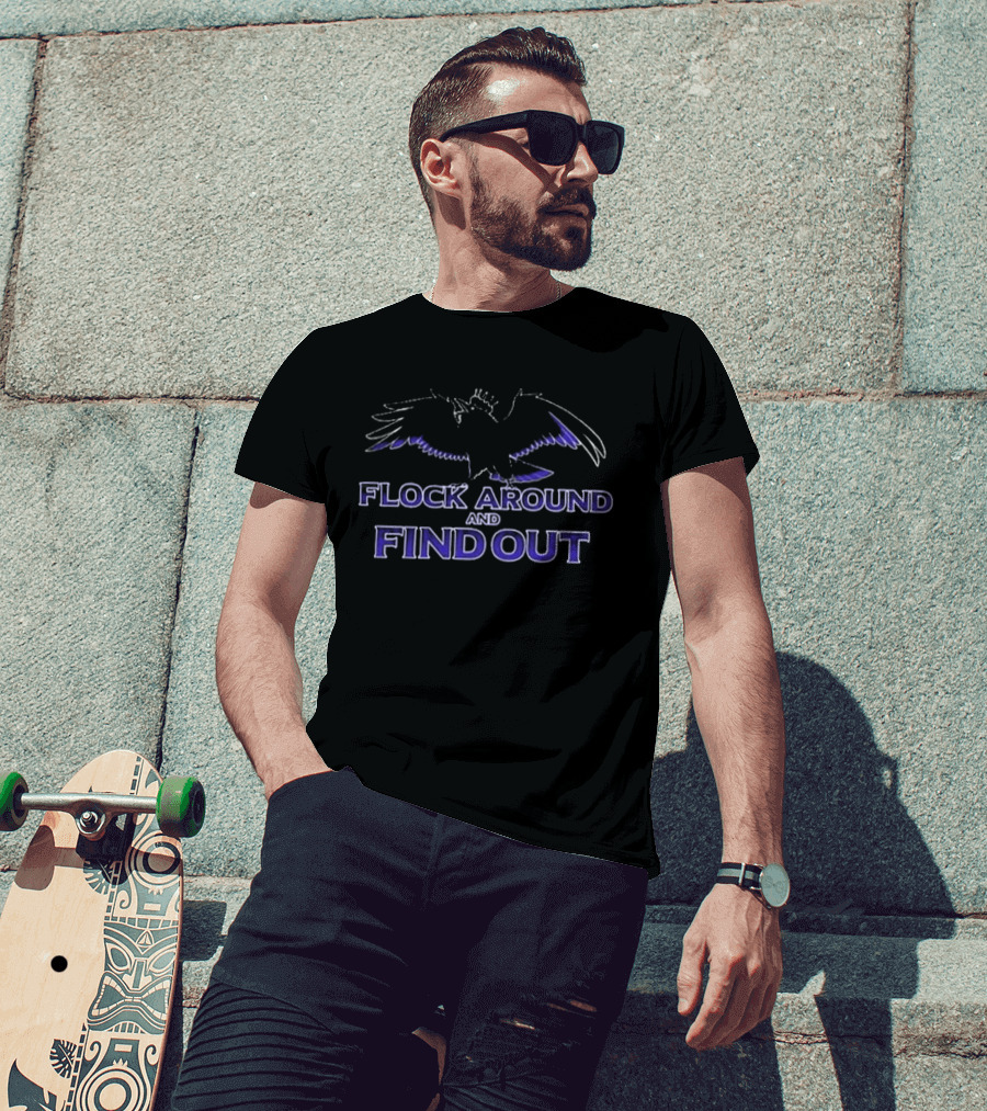 Tom Grossi Flock Around And Find Out Hawk T-Shirt
