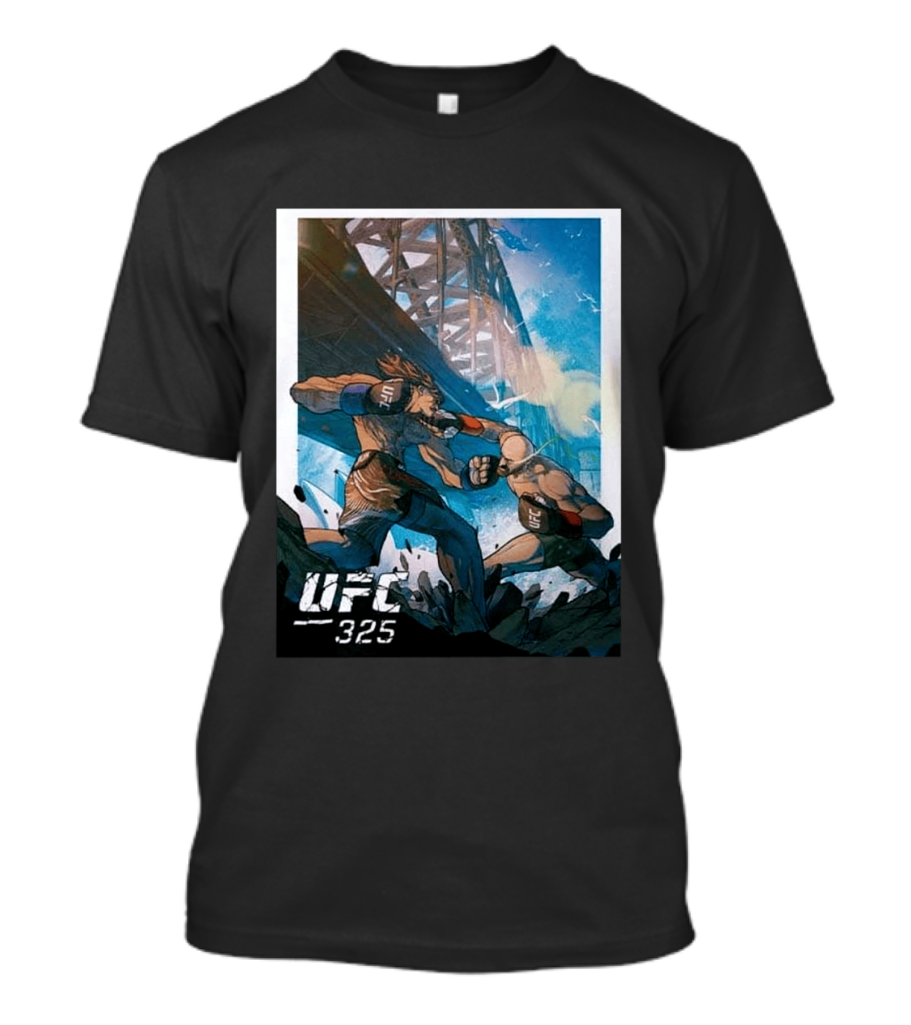 UFC 325 Alexander Volkanovski Vs Diego Lopes February 2026 Warrick Wong T-Shirt