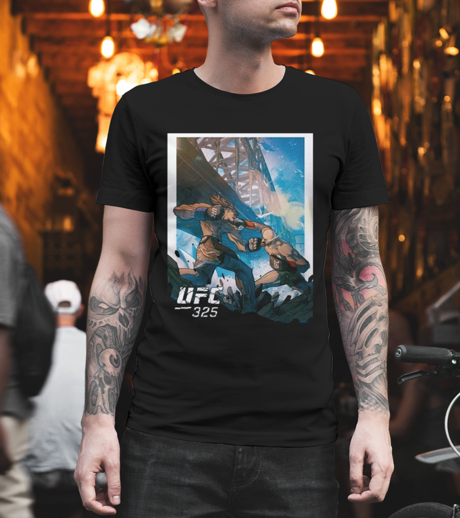 UFC 325 Alexander Volkanovski Vs Diego Lopes February 2026 Warrick Wong T-Shirt