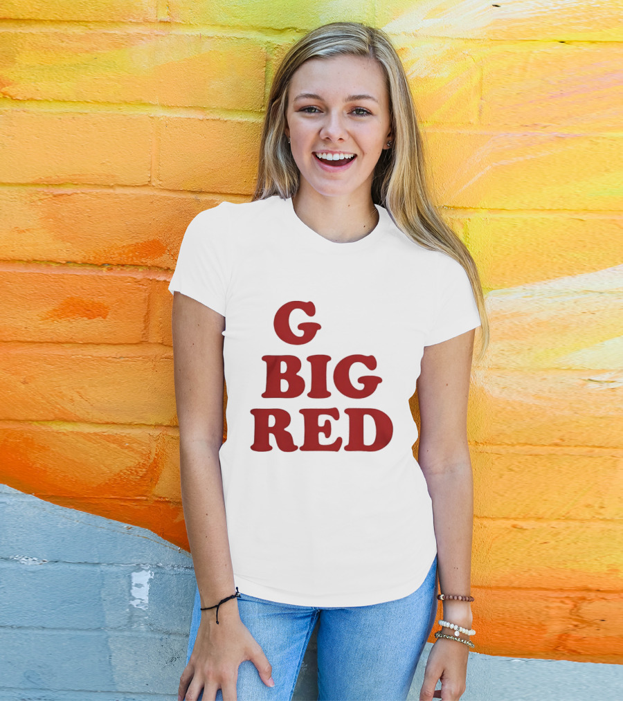 Nebraska Cornhuskers G Big Red Football Fan Gear T-Shirt