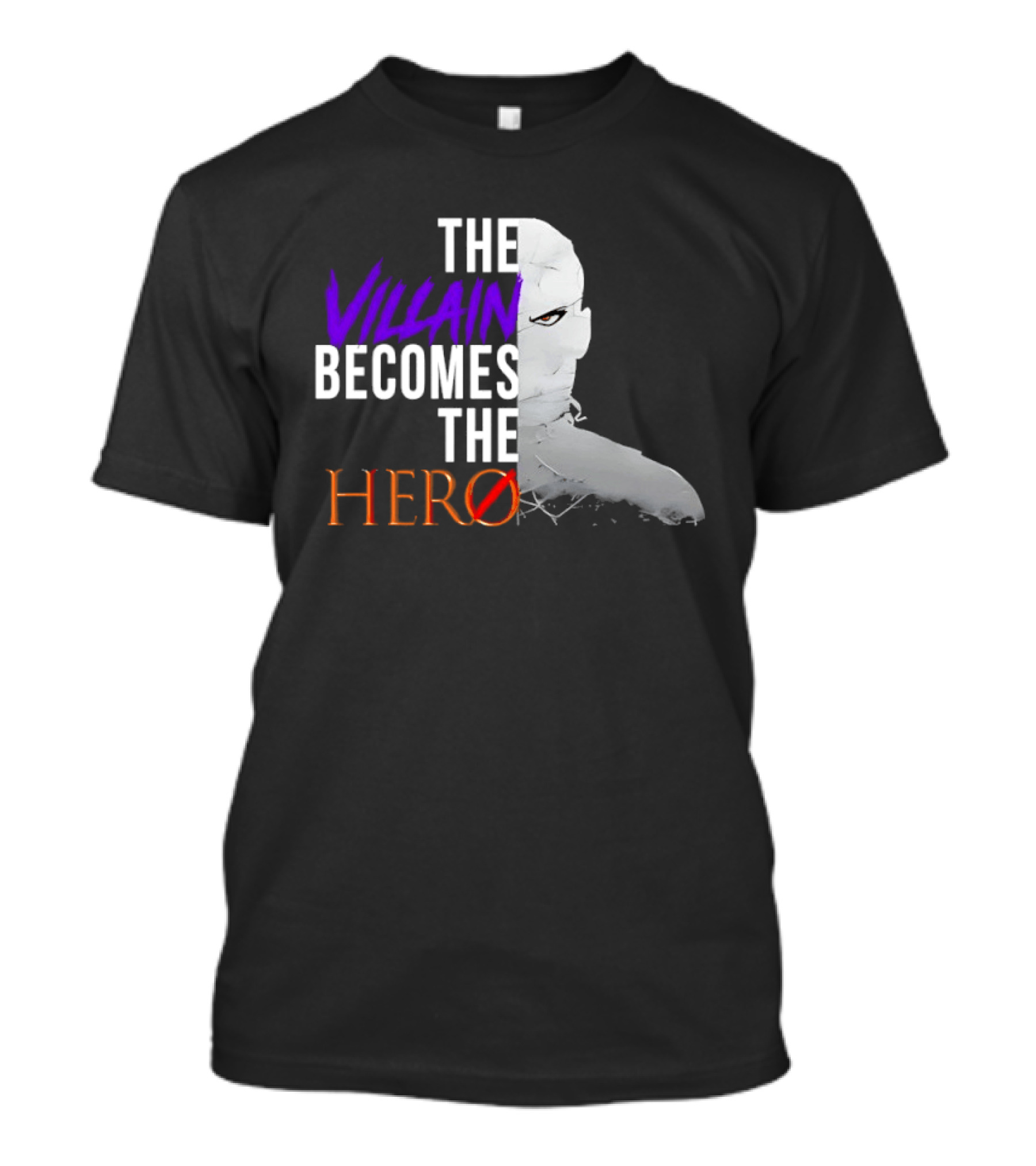 The Villain Becomes The Hero Manga Inspired Transformation T-Shirt