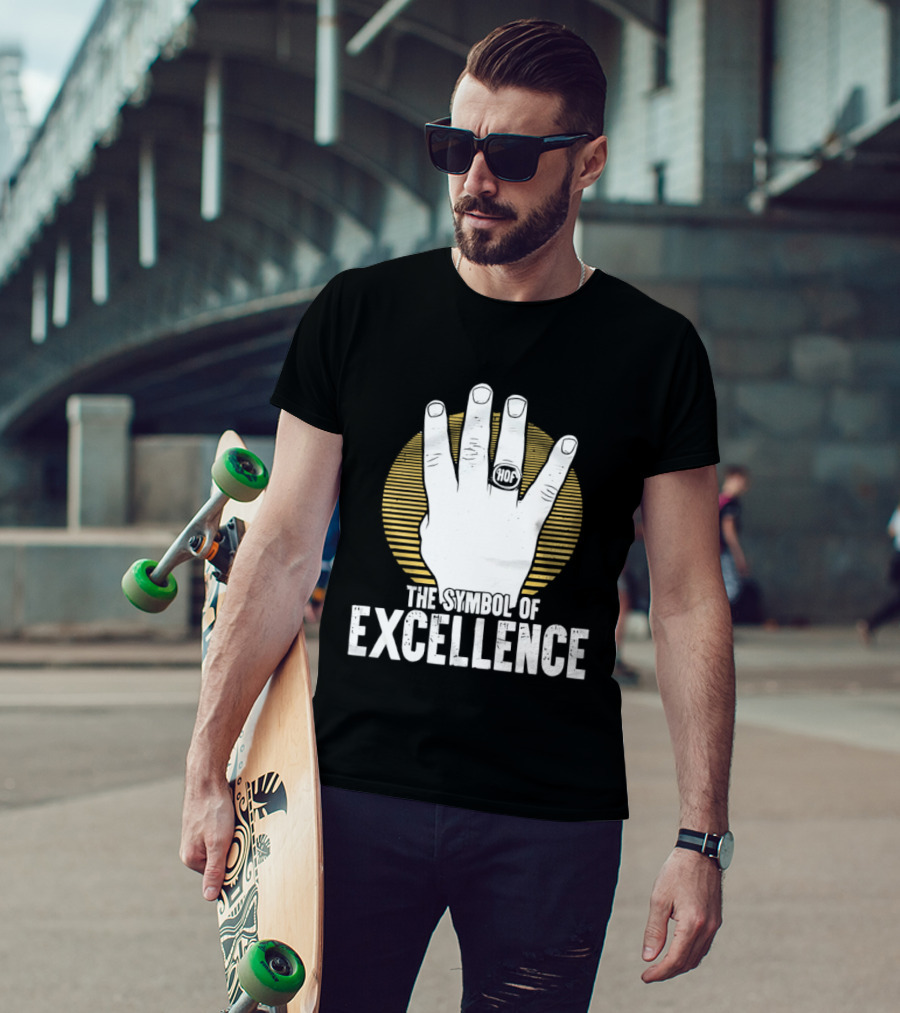 Tully Blanchard Symbol Of Excellence Four Horsemen Hand Gesture T-Shirt