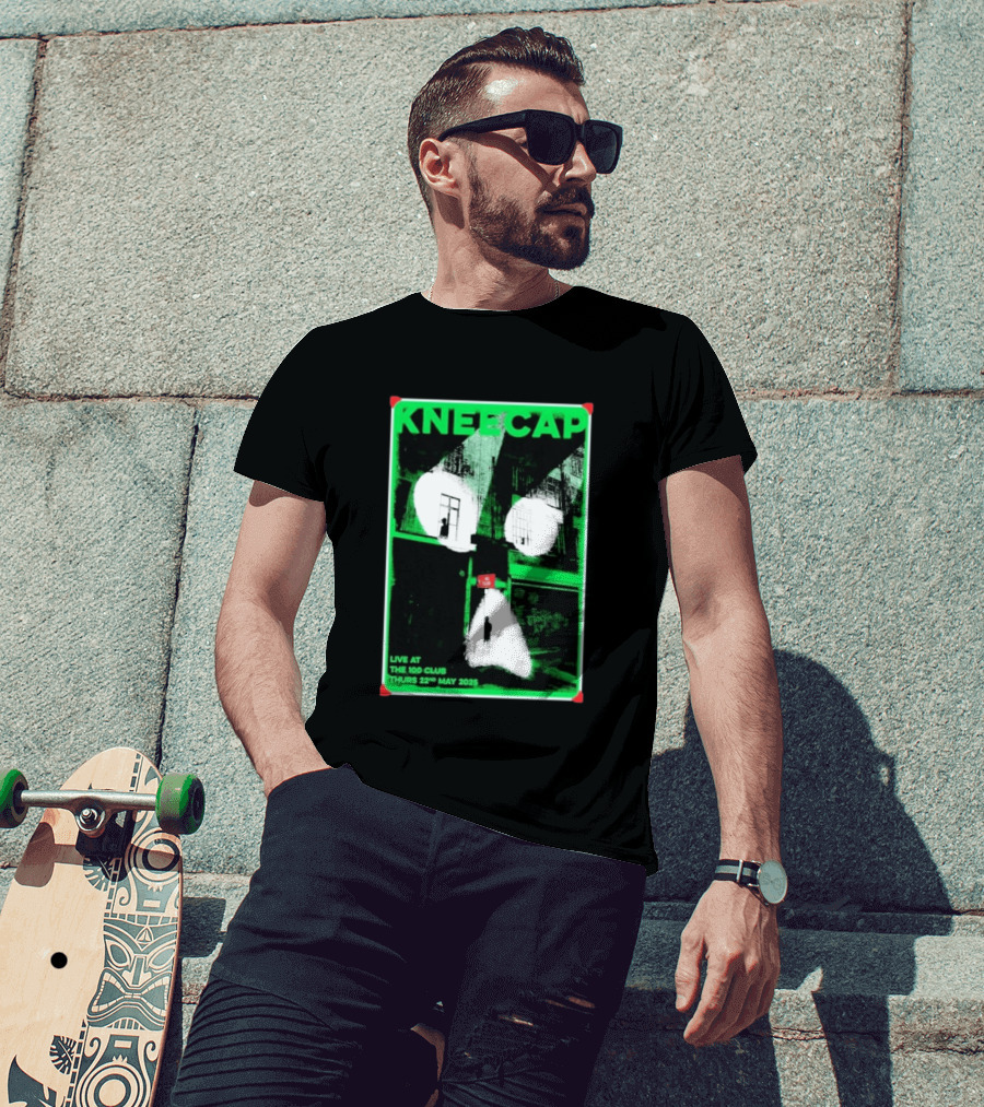 Kneecap Live At The 100 Club London 22nd May 2025 T-Shirt