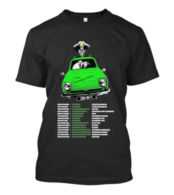 Kneecap Irish Independence Traders Tour 2026 Belfast Dublin Cork Galway Londonderry 26+6=1 T-Shirt