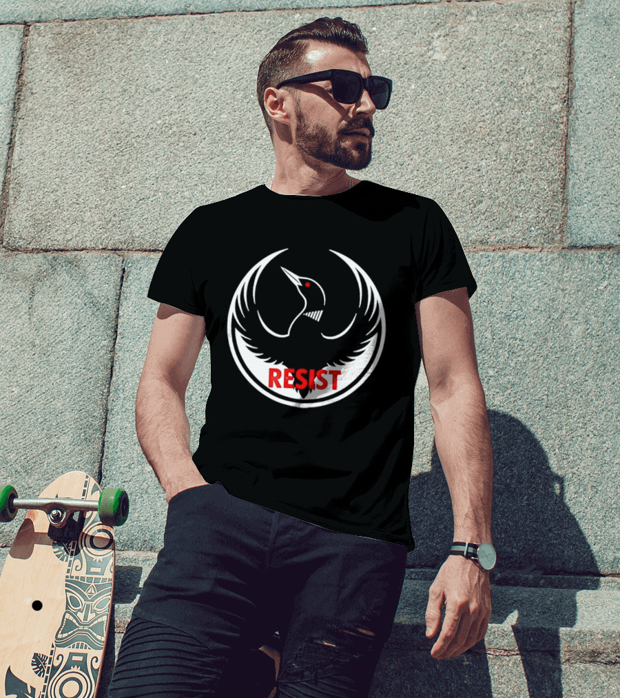 Resist Rebel Loon Alliance Phoenix T-Shirt