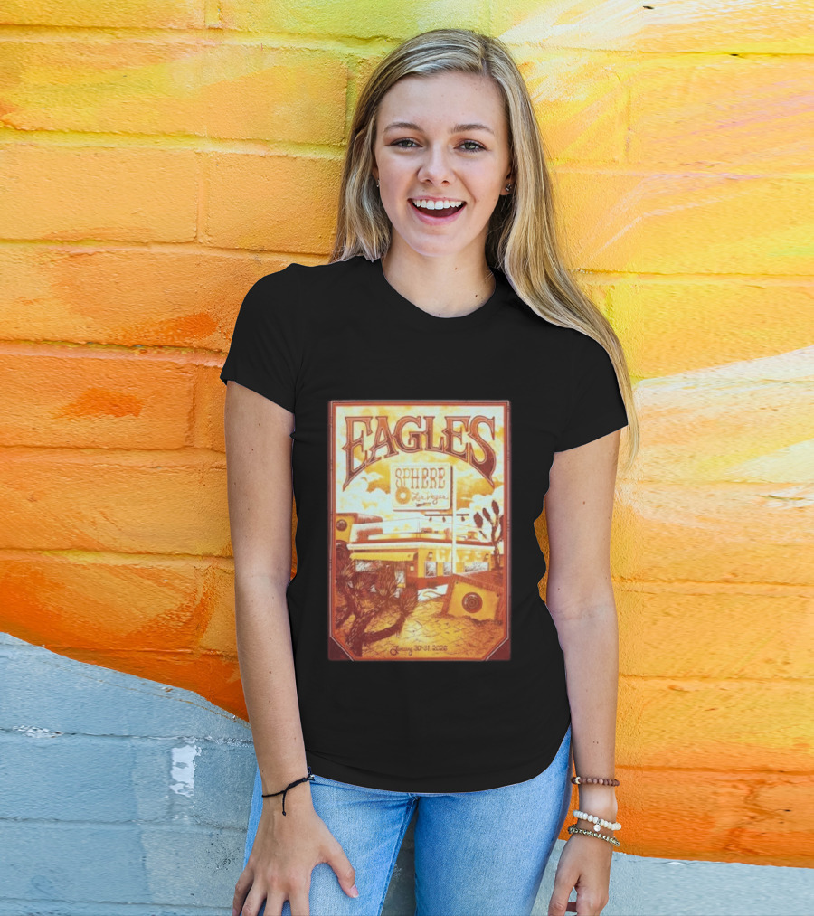Eagles Sphere Las Vegas January 30 31 2026 T-Shirt