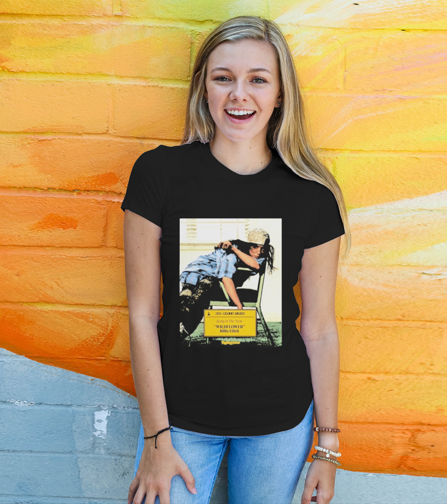 2026 Grammy Awards Song Of The Year Wildflower Billie Eilish Rolling Stone T-Shirt