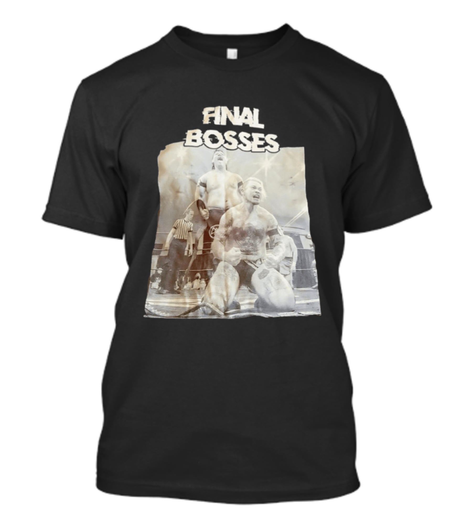 Final Bosses Wrestling Showdown VIF T-Shirt