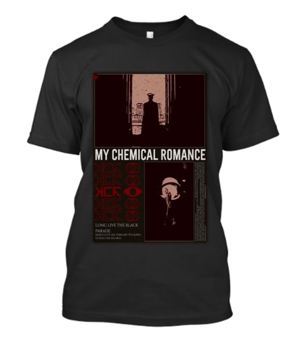 My Chemical Romance Long Live The Black Parade February 13th 14th 2026 Mexico City Estadio GNP Seguros T-Shirt