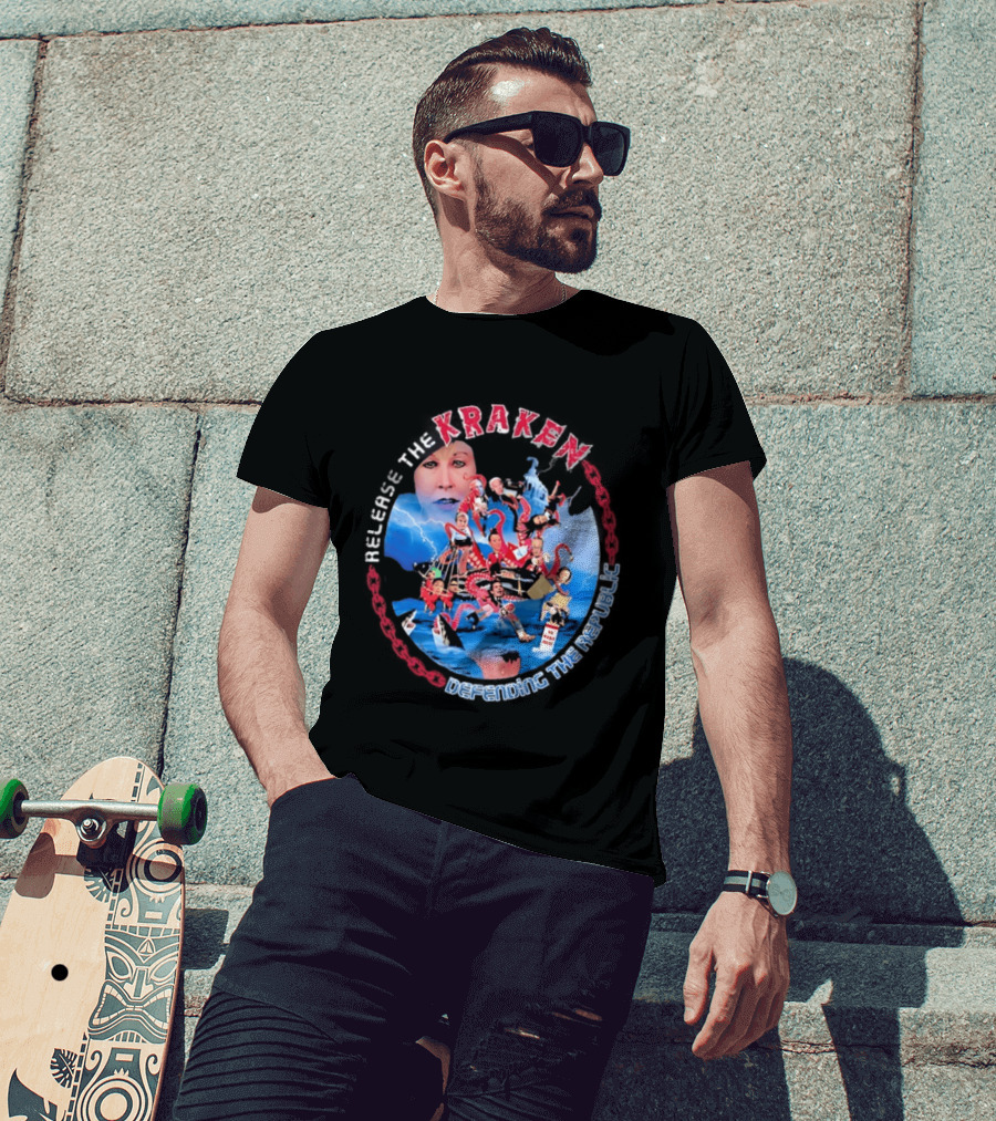 Release The Kraken Defending The Republic T-Shirt
