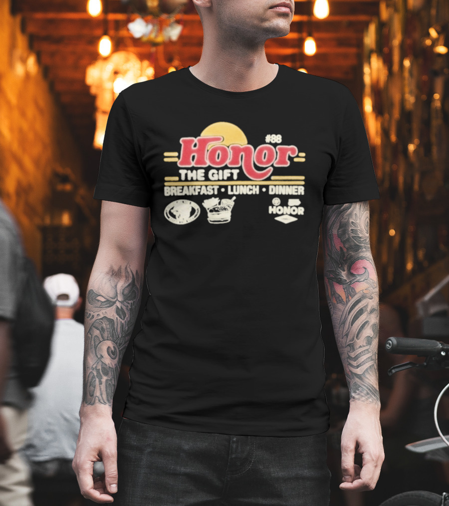 Honor The Gift Breakfast Lunch Dinner Stephen Curry 30 T-Shirt