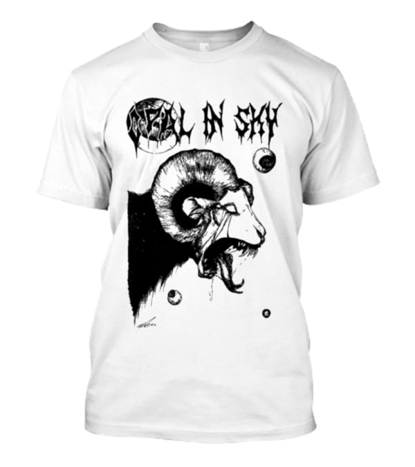 Olivia Dark Opal In Sky Satanic Ram T-Shirt