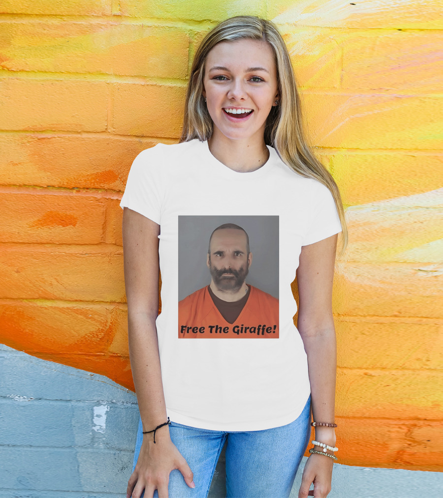 Robby Roadsteamer Shot Free The Giraffe T-Shirt