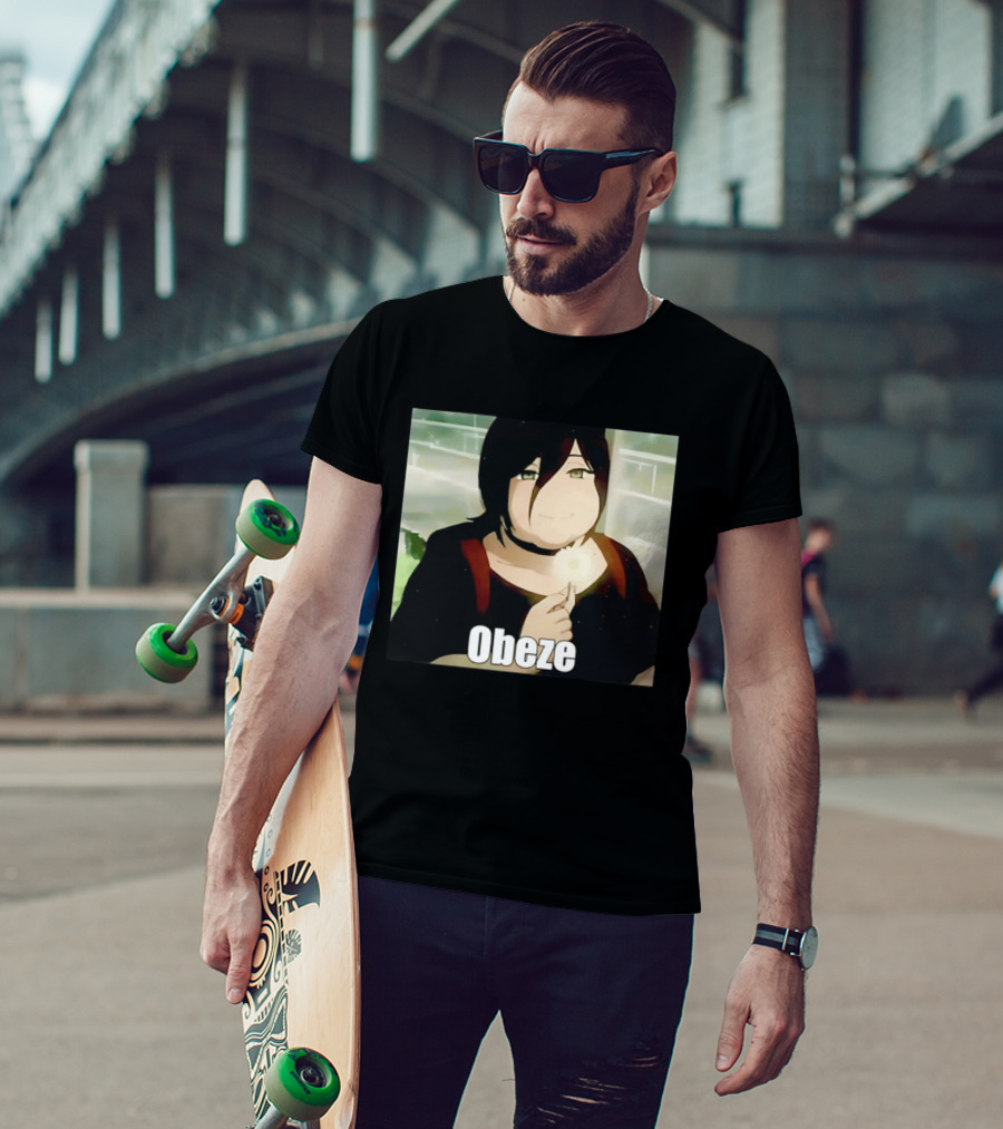 Obese Reze Reze Arc Anime Character Meme T-Shirt