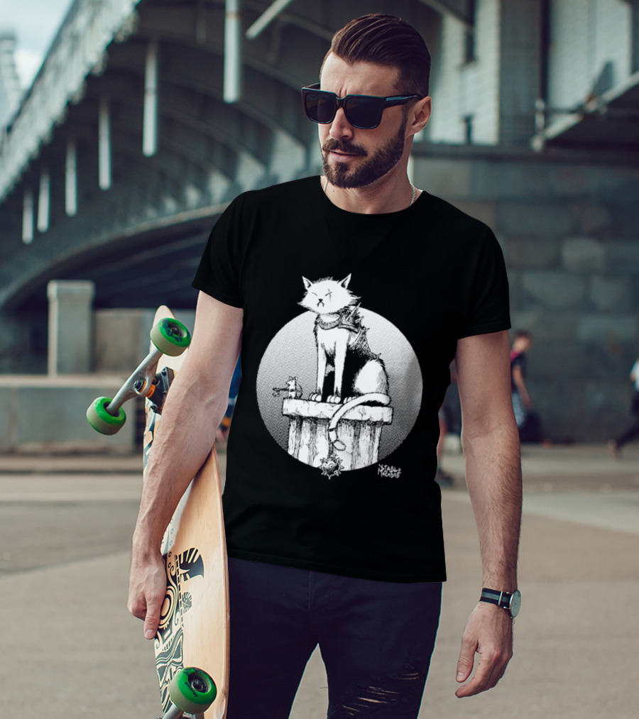 Unlikely Companions Wolf And Grapes T-Shirt