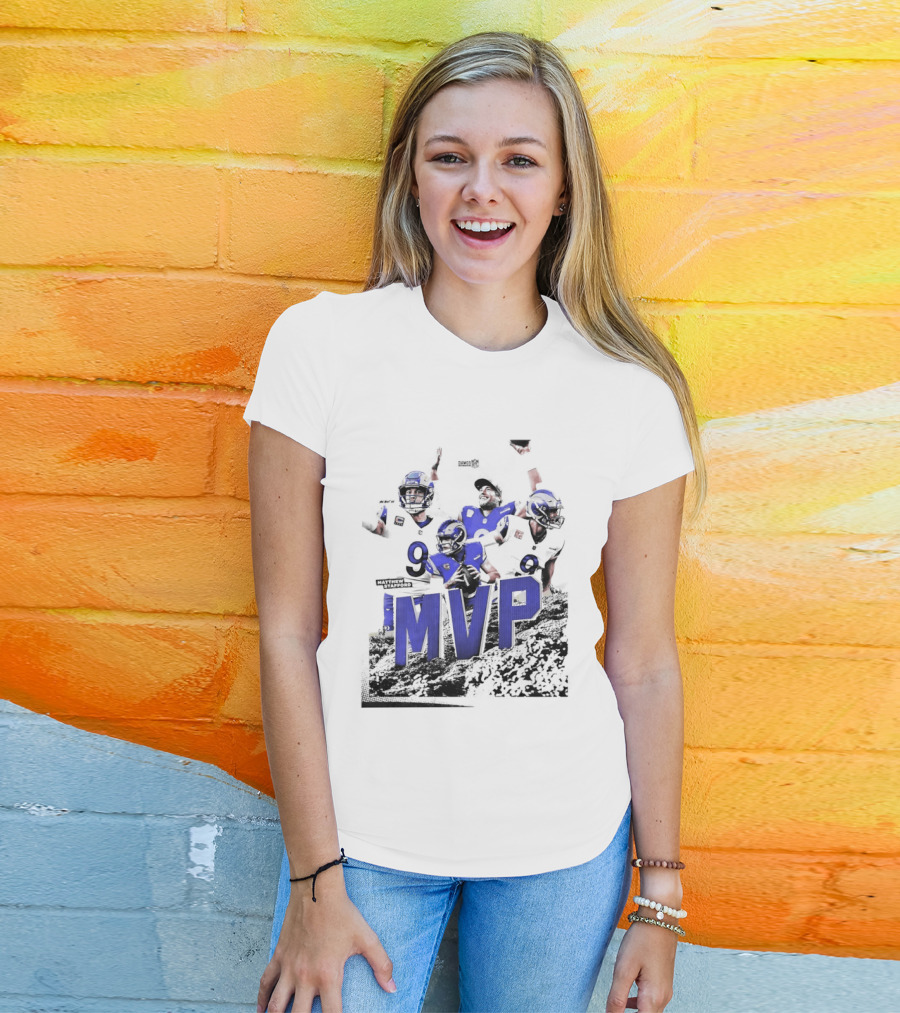 Los Angeles Rams Matthew Stafford Football MVP T-Shirt