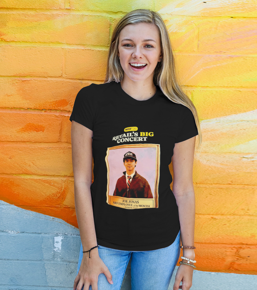 Joe Jonas NRF Employee Of The Month January 2006 Retail's Big Concert T-Shirt
